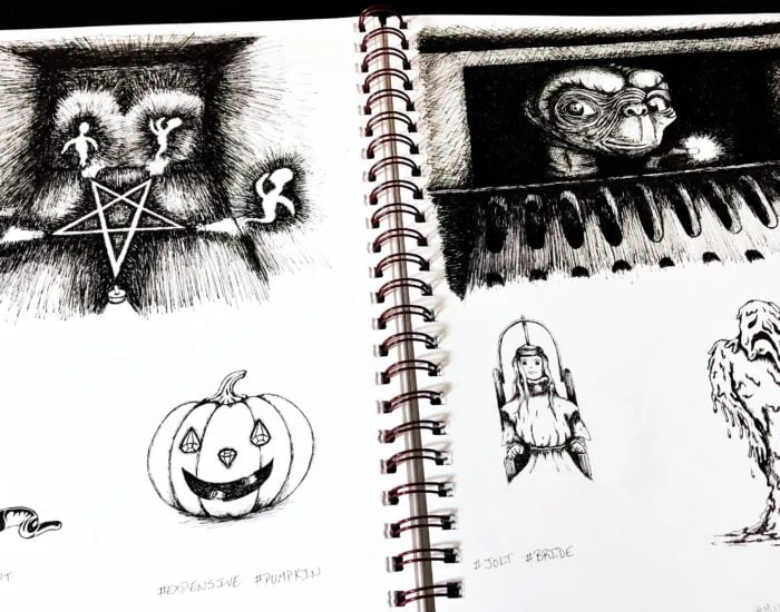 Stuff I Learned from Inktober and Drawlloween