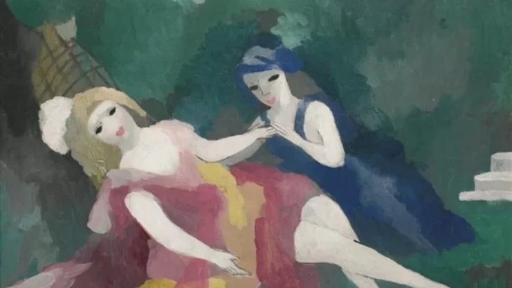 Marie Laurencin, Les Deux Amies, 1925