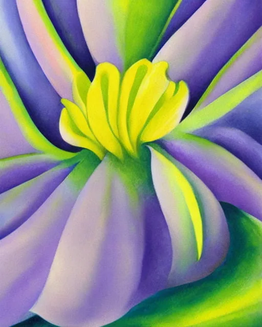 AI Wrote About Georgia O'Keeffe Flowers