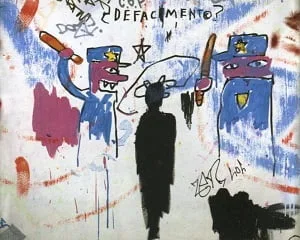 Basquiat Defacement 1983