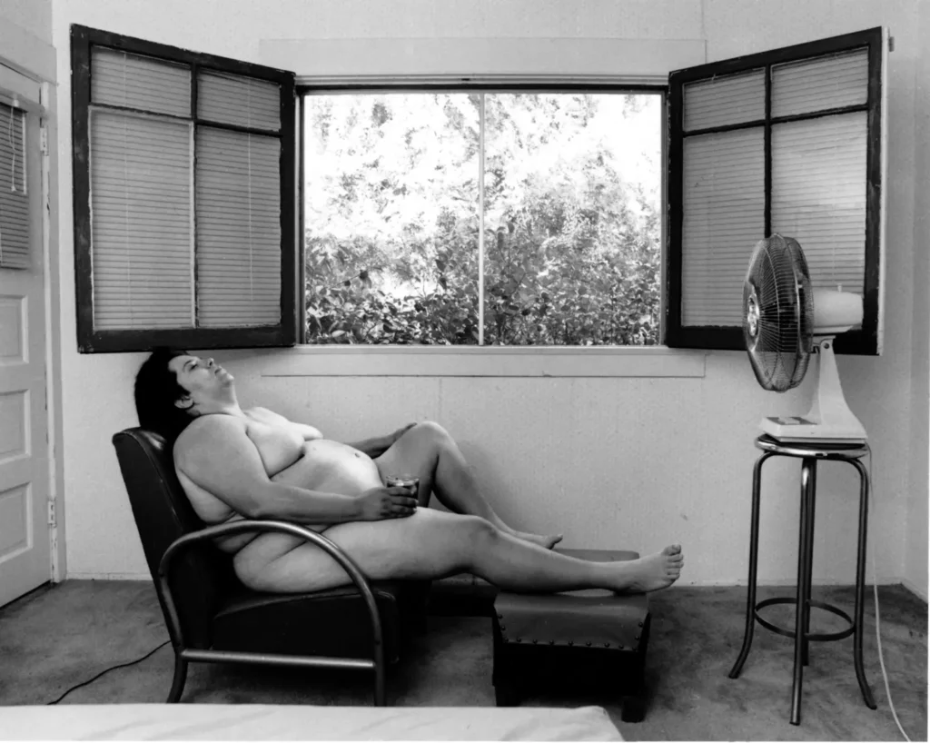 Laura Aguilar. In Sandy's Room. 1989.